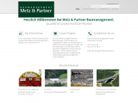 metz-partner.at Webseite Vorschau