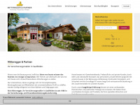 mitteregger-partner.at Webseite Vorschau