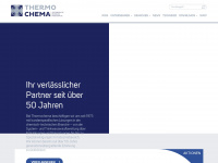 thermochema.at Webseite Vorschau