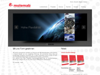 molemab.at Webseite Vorschau