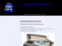 microtech.at Webseite Vorschau
