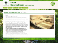 kapok.at Webseite Vorschau