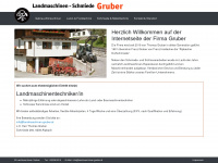 landmaschinen-gruber.at Webseite Vorschau