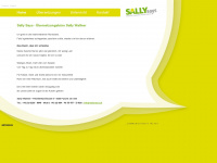 sallysays.at Webseite Vorschau