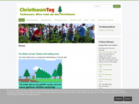 christbaumtag.at Webseite Vorschau