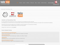 telebiz.at Webseite Vorschau