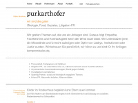 purkarthofer-pr.at Webseite Vorschau