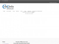 concordia-steuer.at Webseite Vorschau