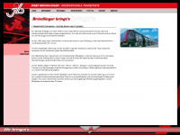 bruendlinger-transporte.at Webseite Vorschau