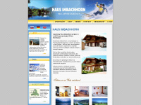 hausimbachhorn.at Webseite Vorschau