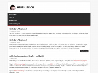 herzbube.ch Webseite Vorschau