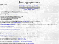 juggling.ch Webseite Vorschau