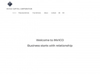 invico.ch Webseite Vorschau