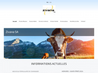 zivana.ch Webseite Vorschau