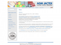 agm-jactex.ch Webseite Vorschau