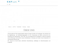catsoft.ch Webseite Vorschau