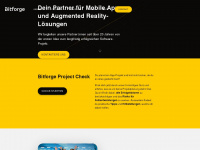 bitforge.ch Webseite Vorschau