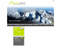 mountain-guide.ch Webseite Vorschau
