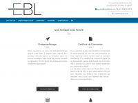 ecoleblanc.ch Webseite Vorschau