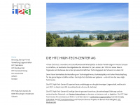 high-tech-center.ch Webseite Vorschau