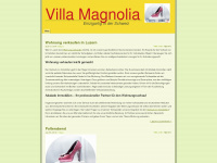 villamagnolia.ch Webseite Vorschau