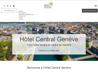 hotelcentral.ch Webseite Vorschau