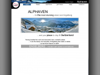 alphaven.ch Webseite Vorschau