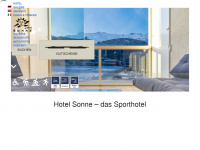 sonne-stmoritz.ch Webseite Vorschau