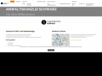 anwaltskanzlei-schwarz.ch Webseite Vorschau