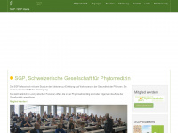 sg-phytomed.ch Webseite Vorschau