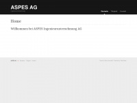 aspes.ch Webseite Vorschau