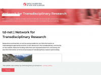 transdisciplinarity.ch Webseite Vorschau