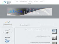 luck-cbs.ch Webseite Vorschau