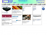 futureprint.ch Webseite Vorschau