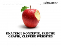 spinazze.ch Webseite Vorschau