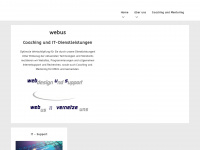 webus.ch Webseite Vorschau