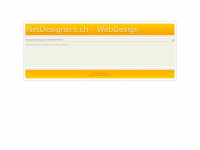 netdesigners.ch Webseite Vorschau