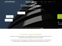 primetrack.ch Webseite Vorschau