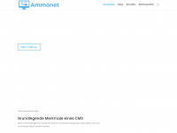 ammonet.ch Webseite Vorschau