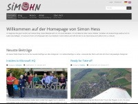 simon-hess.ch Webseite Vorschau