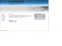 schmidinformatik.ch Webseite Vorschau