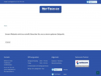 nettech.ch Webseite Vorschau