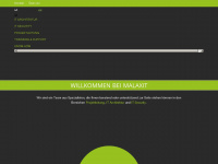 malaxit.ch Webseite Vorschau