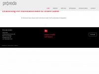 proreda.ch Webseite Vorschau