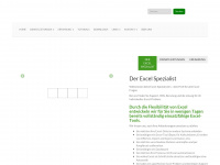 excel-spezialist.ch Webseite Vorschau