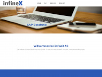 infinex.ch Webseite Vorschau