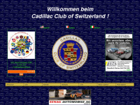 cadillacclub.ch Webseite Vorschau