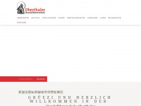 hundeschule-oberthaler.ch Webseite Vorschau