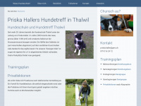 priska-haller.ch Webseite Vorschau
