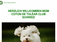 swisscotonclub.ch Webseite Vorschau